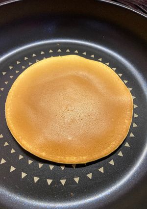 かさましもちもちホットケーキ-レシピのメイン写真