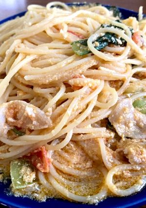 黒酢中華パスタ-レシピのメイン写真