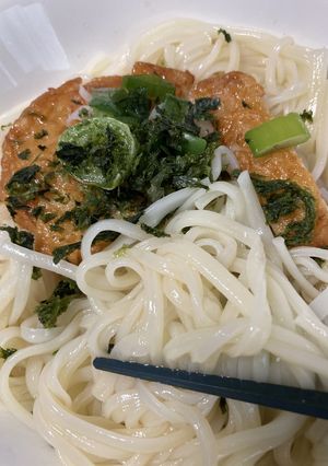 超簡単　冷やしじゃこ天ぶっかけうどん-レシピのメイン写真