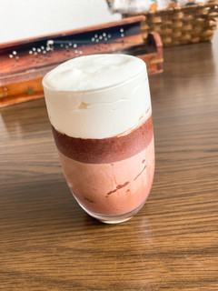 お家でカフェ気分クリームアイスココア!!-レシピのメイン写真