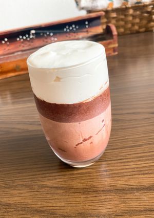 お家でカフェ気分クリームアイスココア！！-レシピのメイン写真