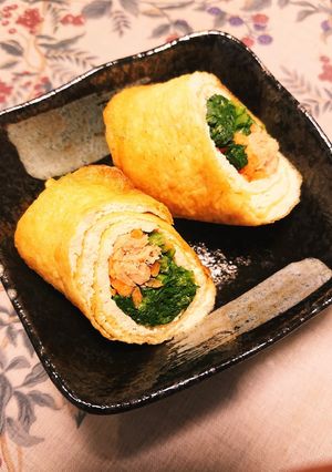 油揚げの簡単短時間野菜巻き-レシピのメイン写真