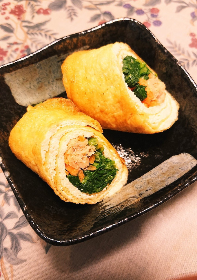 油揚げの簡単短時間野菜巻き-レシピのメイン写真