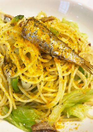 お洒落！男飯！オイルサーディンのパスタ-レシピのメイン写真