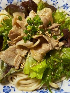 豚しゃぶ冷やしうどん♪-レシピのメイン写真
