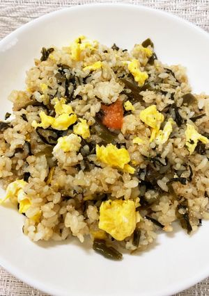 高菜明太チャーハン-レシピのメイン写真