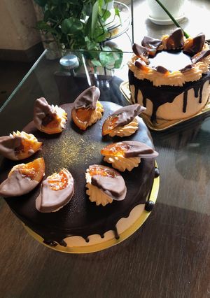 オレンジショコラドロップケーキ-レシピのメイン写真