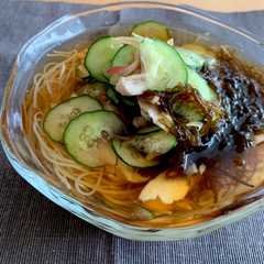 รูปของ ＊薬味たっぷりでさっぱり！アレンジ素麺＊
