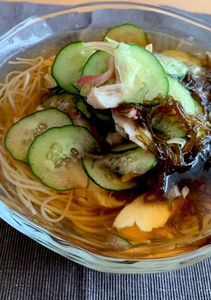 ＊薬味たっぷりでさっぱり！アレンジ素麺＊-レシピのメイン写真