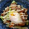 残った唐揚げや冷凍唐揚げで♪カラマヨ丼