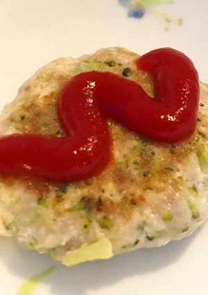 離乳食後期☆アジと野菜の豆腐ハンバーグ-レシピのメイン写真