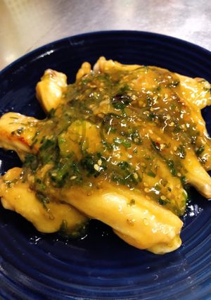 手羽中のねぎごま漬け焼き-レシピのメイン写真