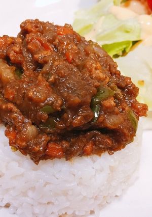 簡単！時短！ドライカレー-レシピのメイン写真