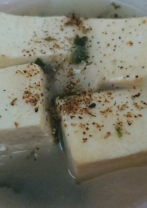 お吸い物のあんかけ豆腐-レシピのメイン写真