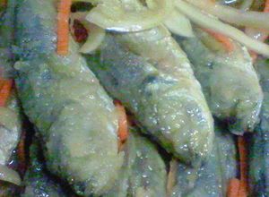 丸ごと食べよう豆あじの南蛮漬け-レシピのメイン写真