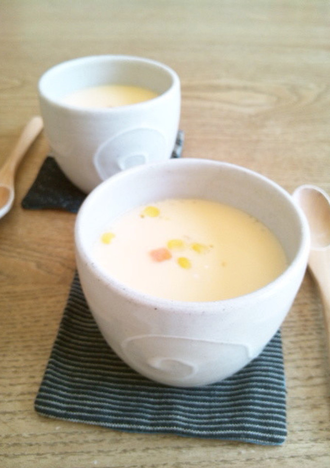 カップスープの素で☆　洋風茶わん蒸し-レシピのメイン写真