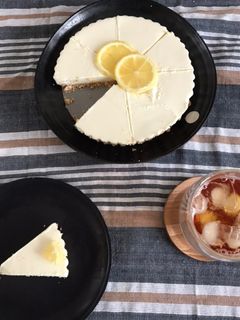 ひんやりレモンチーズタルト-レシピのメイン写真