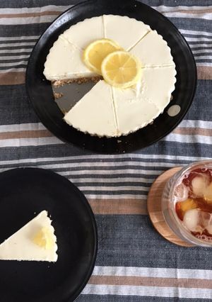 ひんやりレモンチーズタルト-レシピのメイン写真