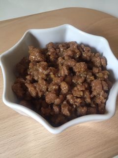 こっくり甘辛!肉味噌(にんにくなし)♡-レシピのメイン写真