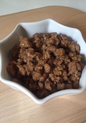 こっくり甘辛！肉味噌(にんにくなし)♡-レシピのメイン写真