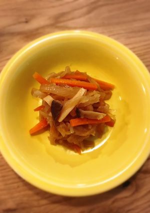 ごま油香る☆切り干し大根の煮物-レシピのメイン写真