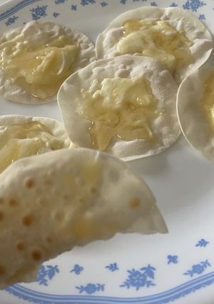 はちみつチーズのミニピザ-レシピのメイン写真