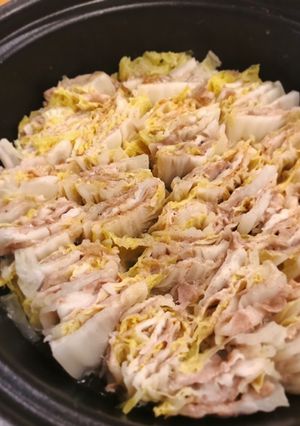 豚ロースの白菜ミルフィーユ鍋-レシピのメイン写真