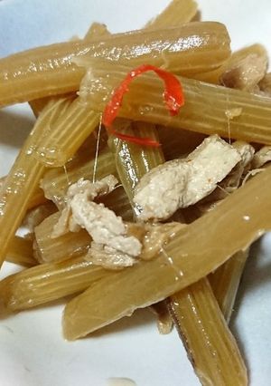 ふきの炒め煮-レシピのメイン写真