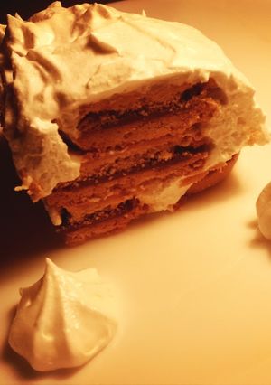 超簡単!3つの材料で作るデザートケーキ-レシピのメイン写真