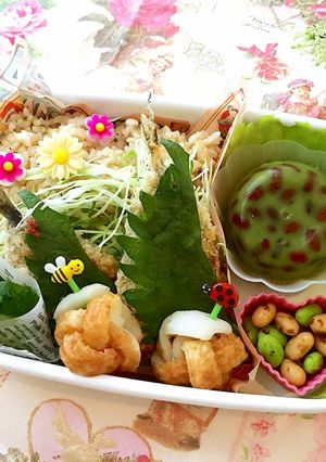 アジ ノンフライ弁当-レシピのメイン写真
