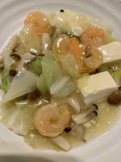 とろーり豆腐とえびのうま潮煮-レシピのメイン写真