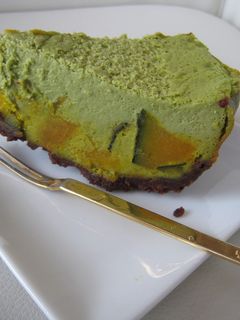 炊飯器で抹茶チーズケーキ-レシピのメイン写真