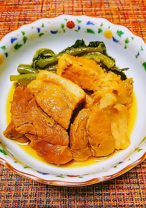 【テレワーク仕様】炊飯器が作る、豚の角煮-レシピのメイン写真