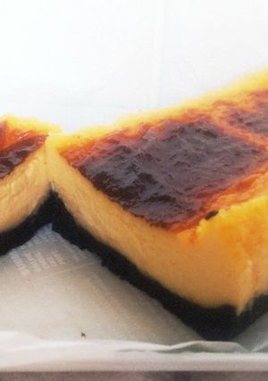 クリチなし!材料5個で簡単チーズケーキ♪-レシピのメイン写真