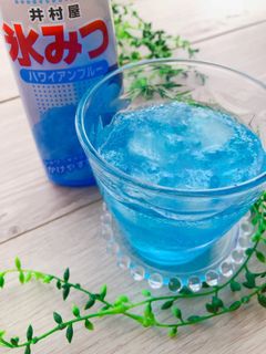時短!夏★ブルーハワイドリンクゼリー-レシピのメイン写真