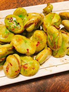 天豆のバター醤油炒め-レシピのメイン写真