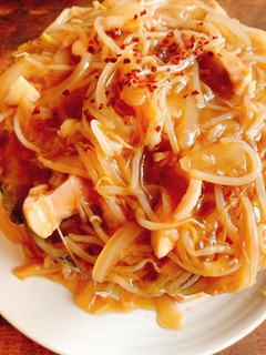 中華風鶏餡かけ丼〜はみ出すデカ盛り〜-レシピのメイン写真