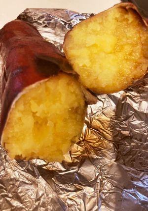 超絶簡単絶品焼き芋！-レシピのメイン写真