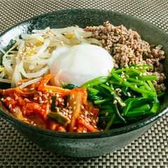 รูปของ 野菜たっぷり♪ビビンバ丼