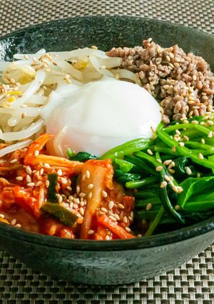 野菜たっぷり♪ビビンバ丼-レシピのメイン写真
