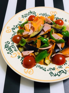 ハムと野菜のスパイス炒め クミンシード-レシピのメイン写真