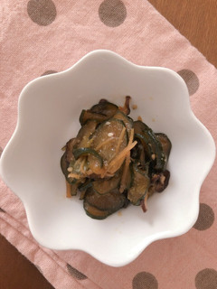 ごはんがすすむ!きゅうりの佃煮-レシピのメイン写真