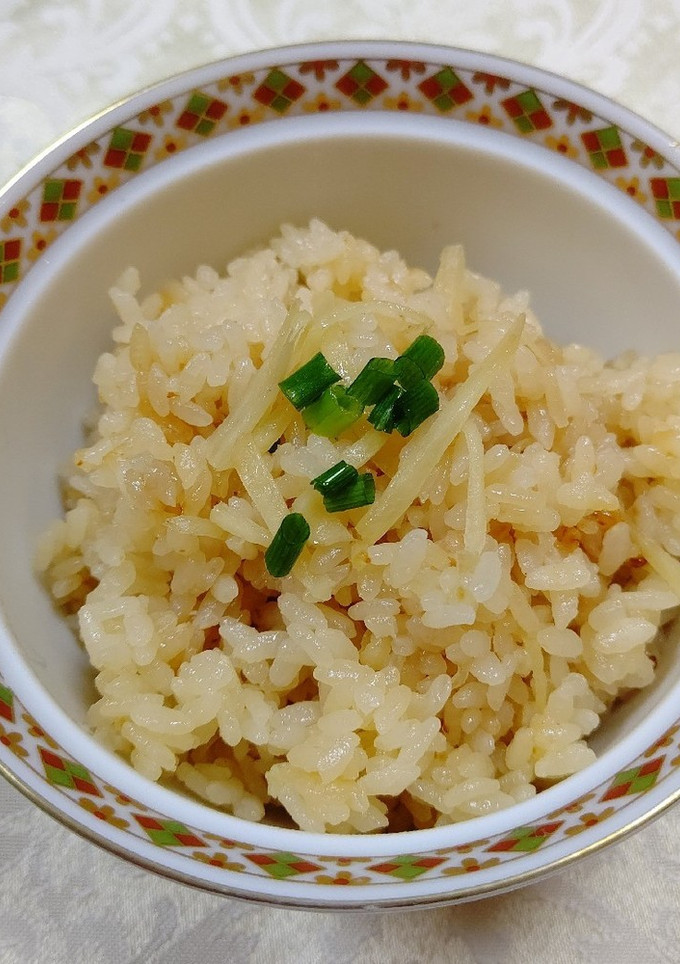 とてもさっぱり新生姜ごはん&生姜ご飯-レシピのメイン写真