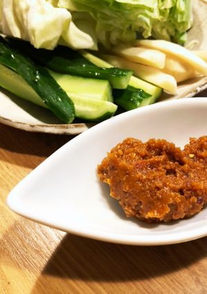 野菜スティックにゴマ味噌ディップ-レシピのメイン写真