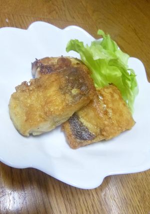 ご飯か進む☺　鯖の竜田風揚げ焼き-レシピのメイン写真