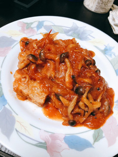 【簡単】豚バラのトマトソース煮込み-レシピのメイン写真