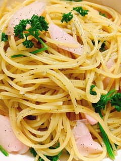 新生姜和風ガーリックパスタ-レシピのメイン写真