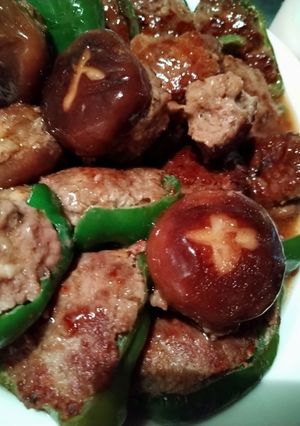 ピーマンの肉詰め-レシピのメイン写真