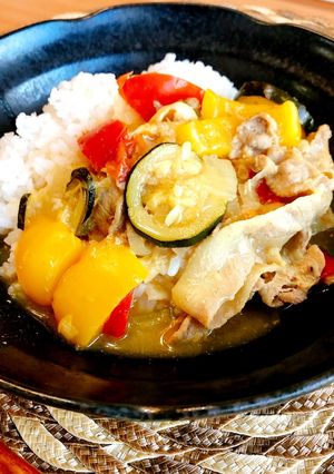 サッと簡単に栄養満点の夏野菜カレー-レシピのメイン写真