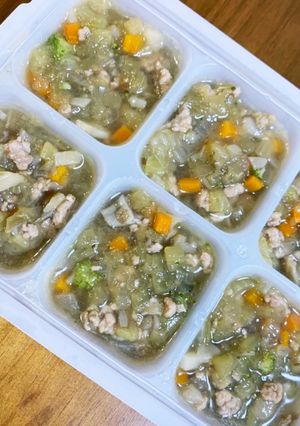 離乳食後期 野菜たっぷり中華風あんかけ-レシピのメイン写真
